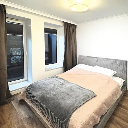 Апартаменты White Marble In Black Pearl Chic Centre Щецин